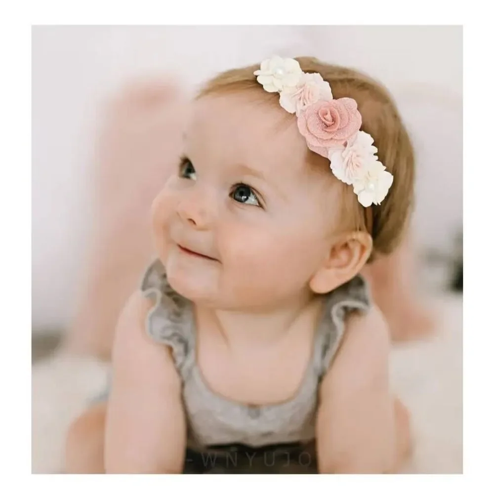 NEW IN BOX WNYUJOY 3 PIECE BABY GIRLS HEADBAND SET